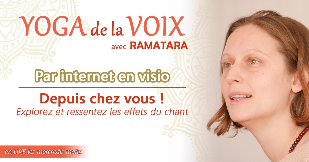 SEPT-22 : RENTREE Séance Hebdo de Yoga de la Voix en LIVE