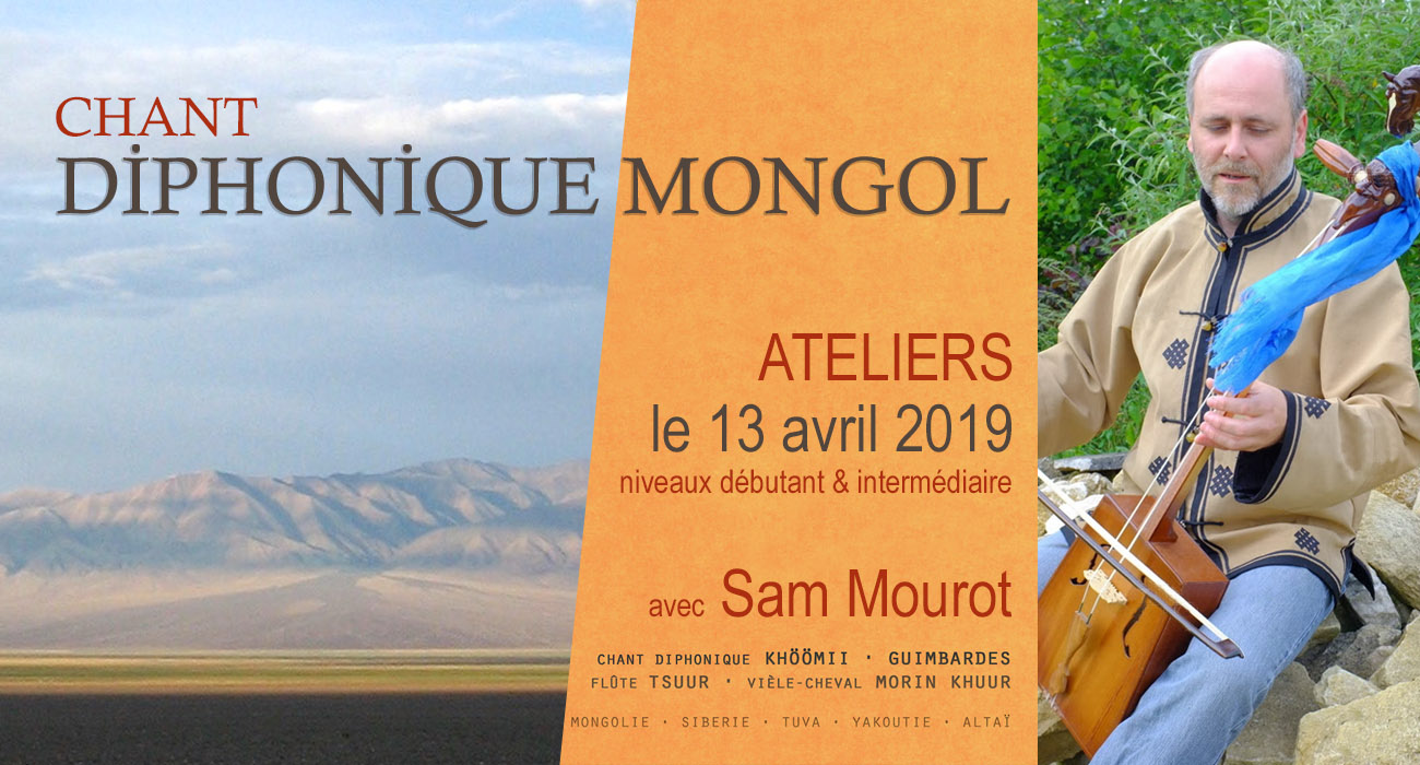 Atelier de CHANT DIPHONIQUE MONGOL : niveau 2 PM